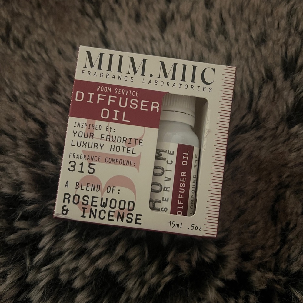 MIIM.MIIC Diffuser Oil Compound 315 Rosewood and Incense